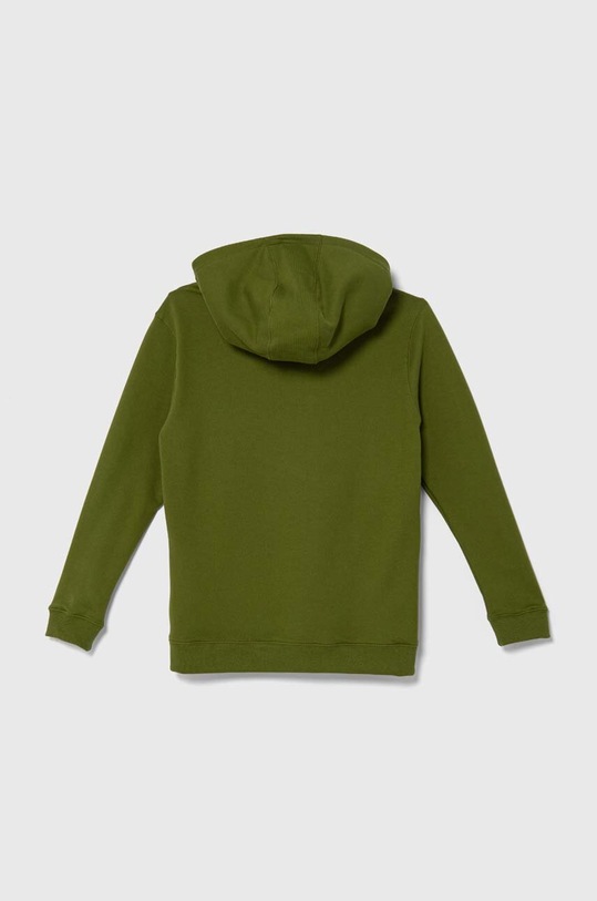 Dětská bavlněná mikina Vans Classic II PO BY VN000JBMCIB1 zelená AW24