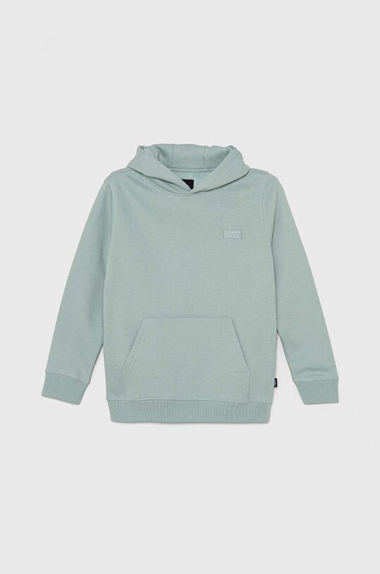 Detská mikina Vans BY Core Basics PO II s kapucňou tyrkysová VN000JPZM8I1