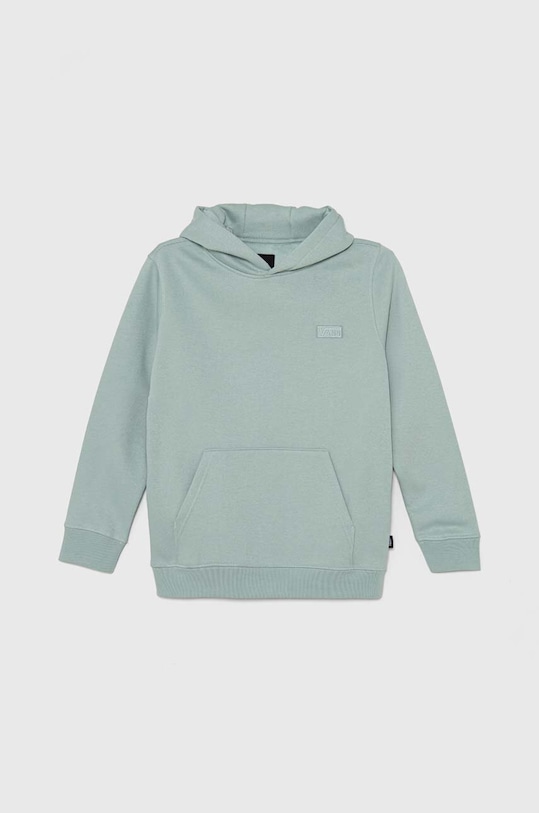Vans bluza dziecięca BY Core Basics PO II z kapturem turkusowy VN000JPZM8I1