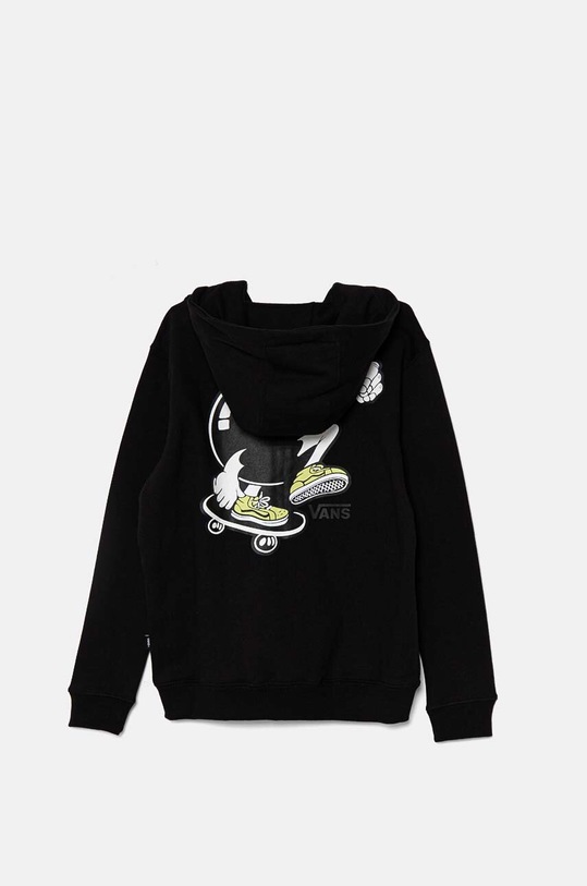 Dětská bavlněná mikina Vans B SK8 HI BALL FZ VN000K9FBLK1 černá AW24