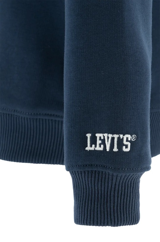 Levi's bluza dziecięca LS MONOGRAM CREWNECK granatowy 8EL507