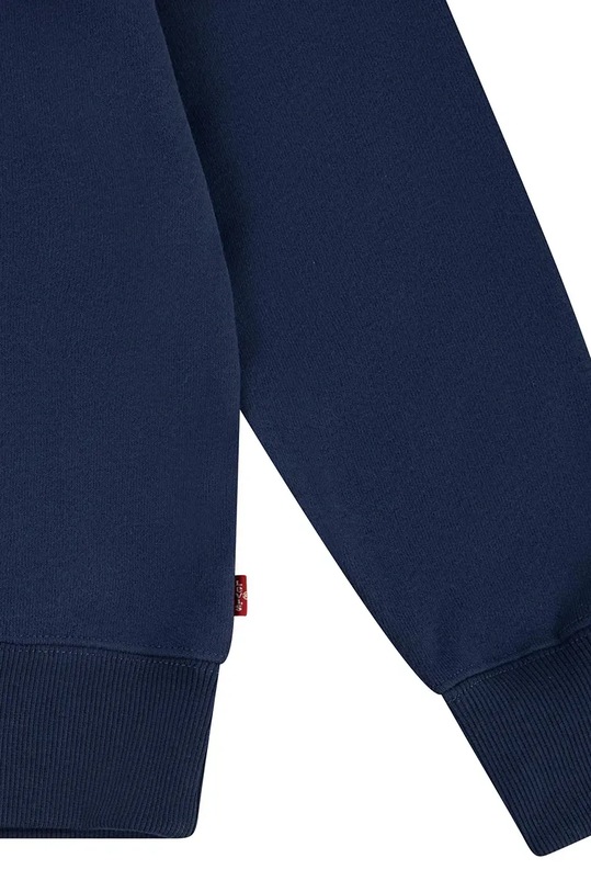 Dětská mikina Levi's LS MONOGRAM CREWNECK námořnická modř 9EL507