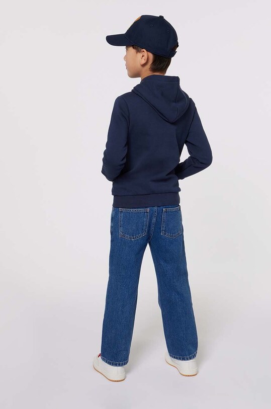 Дитяча бавовняна кофта Kenzo Kids темно-синій K60767.114.150