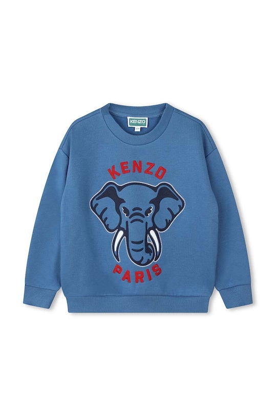 Dětská mikina Kenzo Kids bez kapuce modrá K60769.86.108