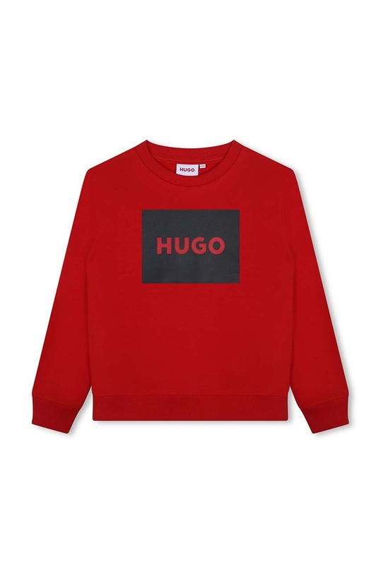 Dětská mikina HUGO G00163.162.174 červená AW24