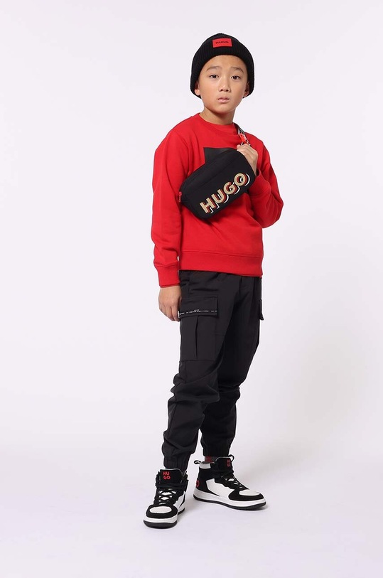 Dětská mikina HUGO G00163.162.174 červená
