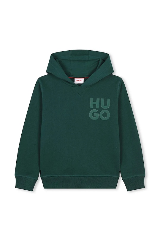 Detská mikina HUGO s kapucňou zelená G00164.114.150