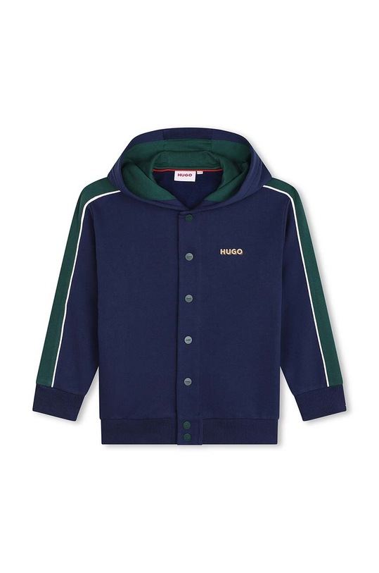 HUGO bluza copii model fin bleumarin G00178.114.150