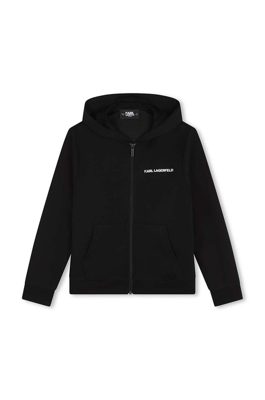 Karl Lagerfeld bluza copii imprimeu negru Z30258.114.150