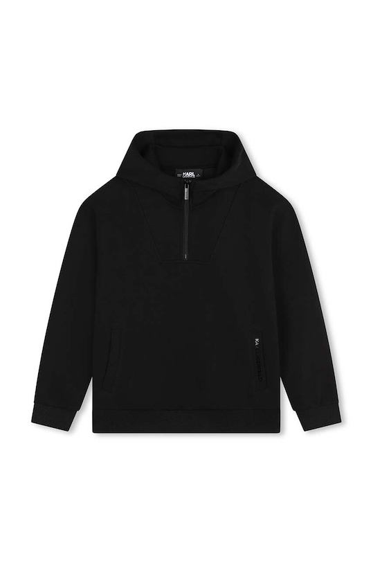 Karl Lagerfeld bluza copii uni negru Z30302.162.174