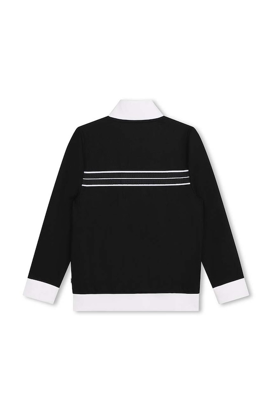 Detská mikina BOSS J51125.114.150 čierna AW24