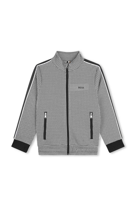 Dětská mikina BOSS J51126.114.150 šedá AW24