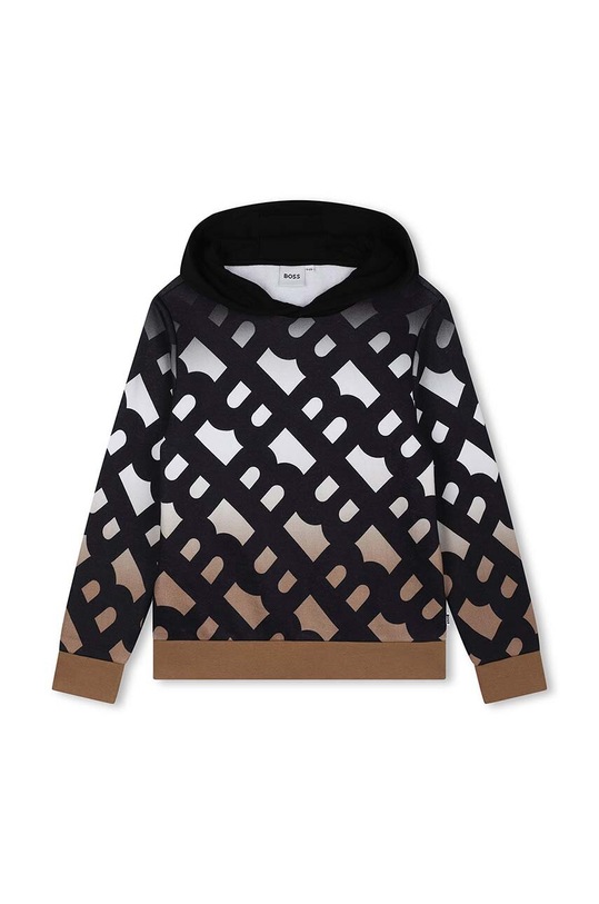 BOSS bluza dziecięca wzorzyste czarny J51188.162.174