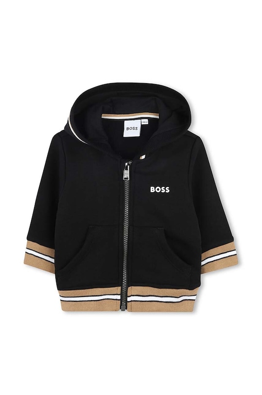 BOSS bluza bebe cu modele negru J51246.71.81