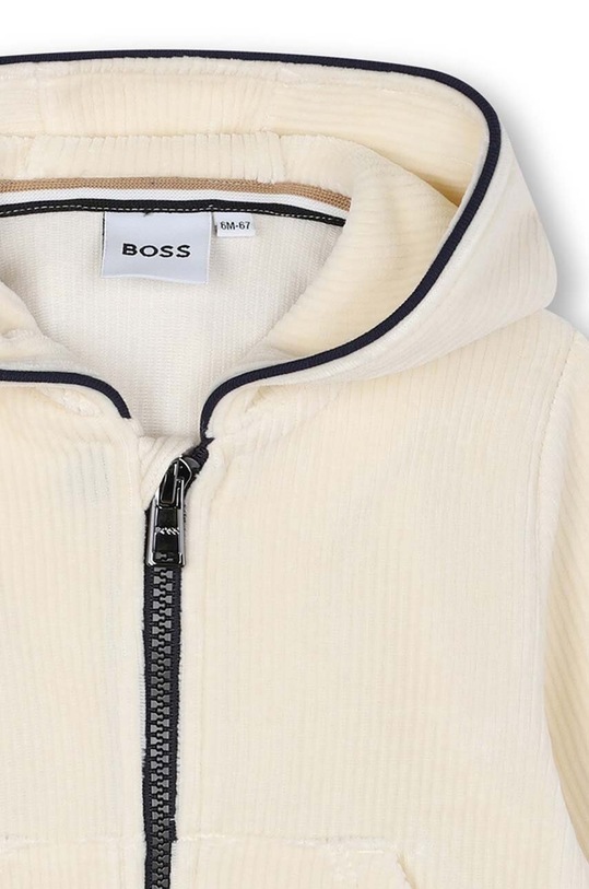 CHLAPEC Kojenecká mikina BOSS J51247.71.81 béžová