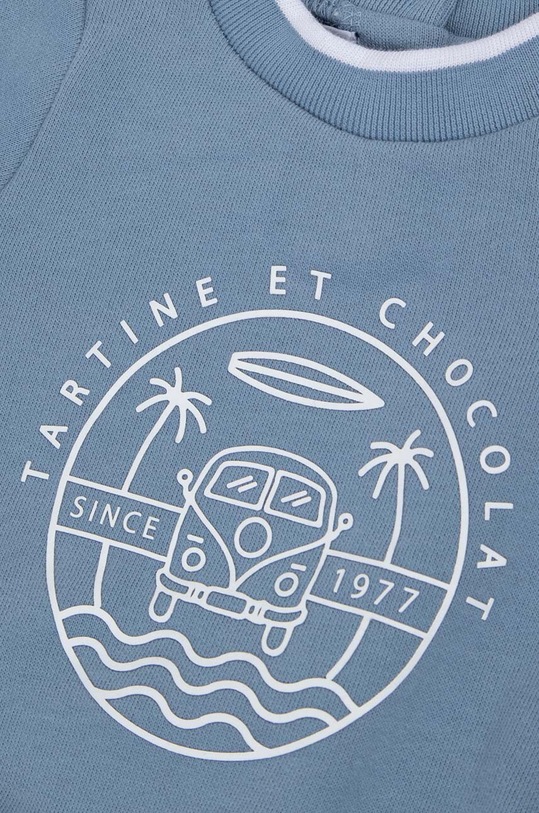 Dječja pamučna dukserica Tartine et Chocolat plava TZ15041.104