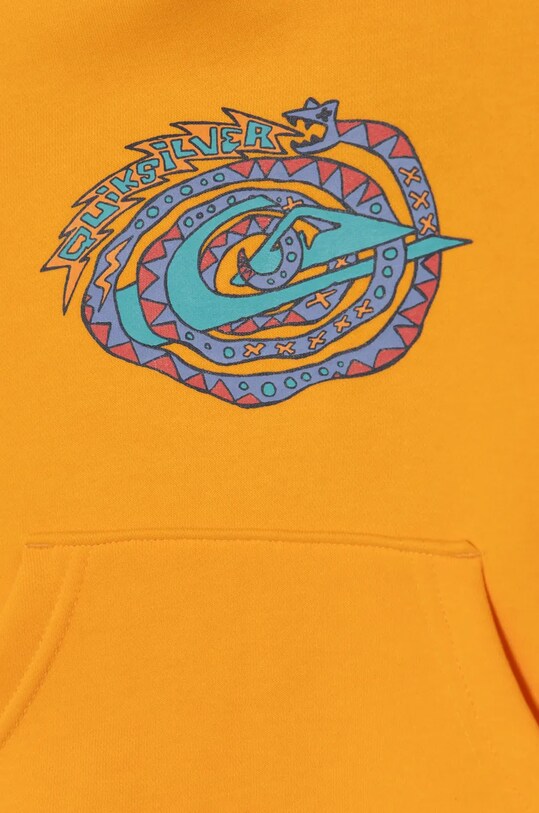 Băieți Quiksilver bluza copii GRAPHIC HOODIE AQKFT03044 portocaliu