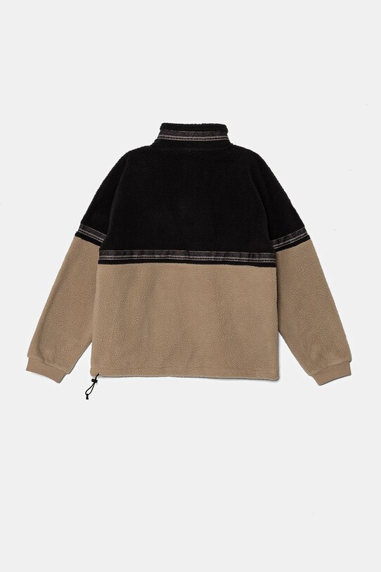 Dětská mikina Quiksilver TAKE US BACK BLOCK POLAR EQBFT03897 béžová AW24