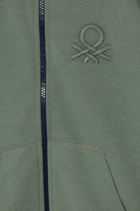 Chłopiec United Colors of Benetton bluza bawełniana dziecięca 3J68C501B.B.G.Seasonal zielony