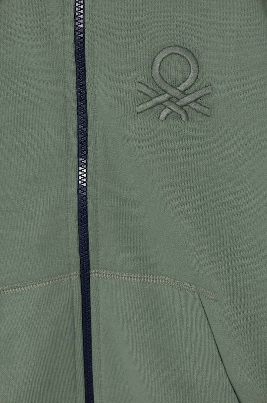 Chłopiec United Colors of Benetton bluza bawełniana dziecięca 3J68C501B.B.G.Seasonal zielony