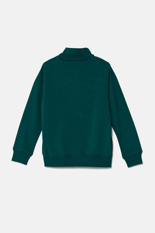 United Colors of Benetton bluza bawełniana dziecięca 3J68C501B.B.G.Seasonal zielony AW24