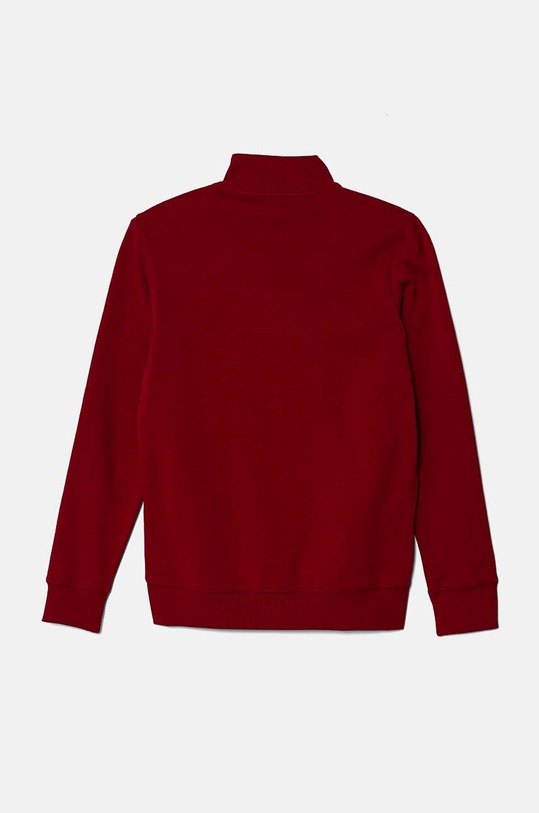 Παιδική βαμβακερή μπλούζα United Colors of Benetton 3J68C501B.B.G.Seasonal μπορντό AW24