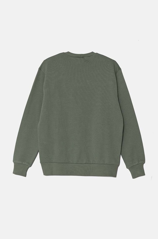 United Colors of Benetton bluza bawełniana dziecięca 3J68C10JM.G.Seasonal zielony AW24
