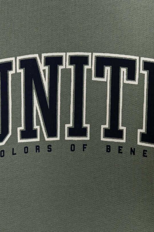 Chłopiec United Colors of Benetton bluza bawełniana dziecięca 3J68C10JM.G.Seasonal zielony