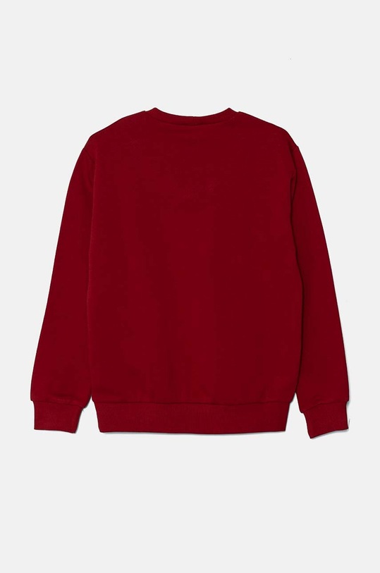 United Colors of Benetton bluza bawełniana dziecięca 3J68C10JM.G.Seasonal bordowy AW24