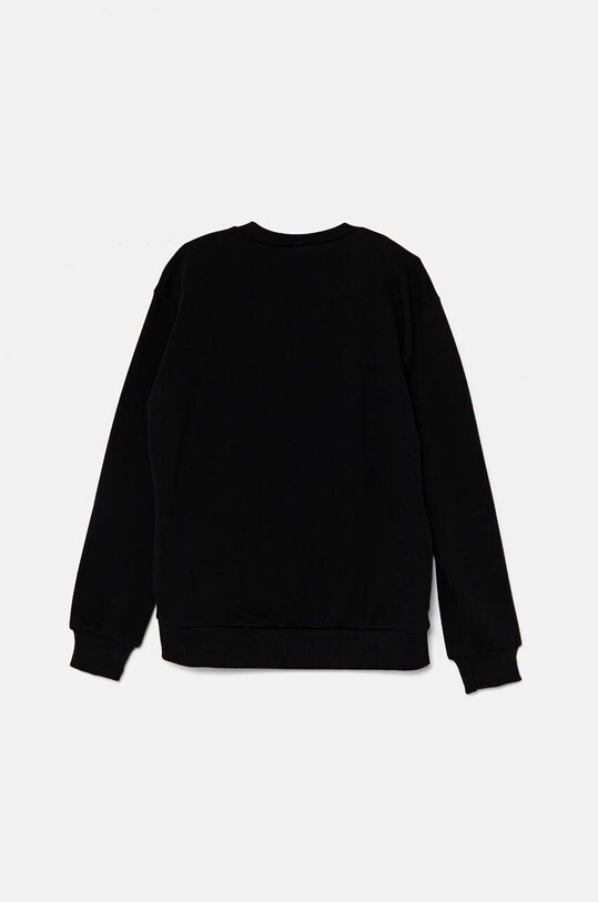 Παιδική βαμβακερή μπλούζα United Colors of Benetton 3J68C10JM.G.Seasonal μαύρο AW24