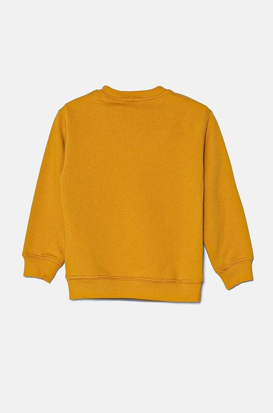 Παιδική βαμβακερή μπλούζα United Colors of Benetton 3J70G10F0.P.Seasonal κίτρινο AW24