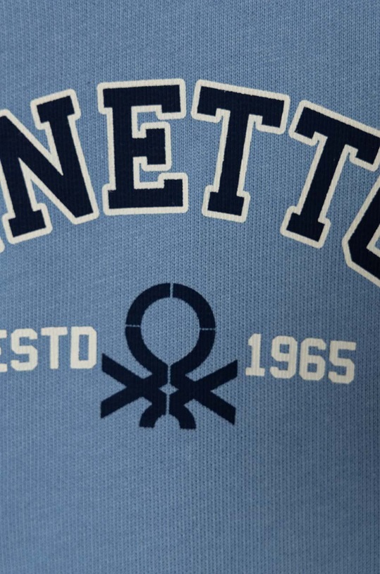 Αγορίστικα Παιδική βαμβακερή μπλούζα United Colors of Benetton 3J70G10F0.P.Seasonal μπλε