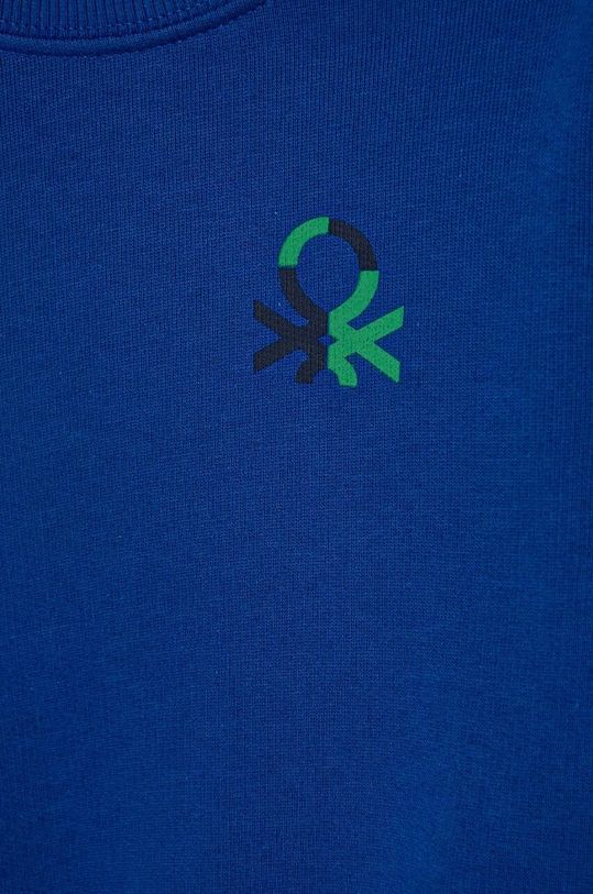 Chłopiec United Colors of Benetton bluza bawełniana dziecięca 3J70G10F0.P.Seasonal niebieski