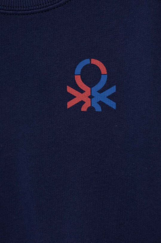 Chłopiec United Colors of Benetton bluza bawełniana dziecięca 3J70G10F0.P.Seasonal granatowy