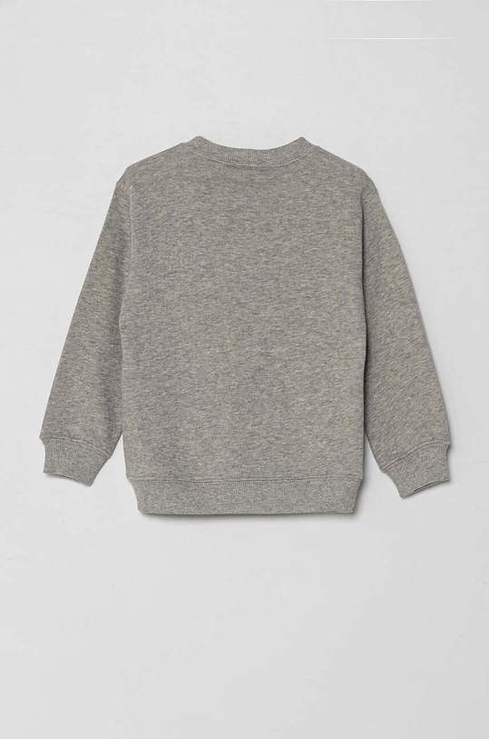 Παιδική βαμβακερή μπλούζα United Colors of Benetton 3J70G10F0.P.Seasonal γκρί AW24