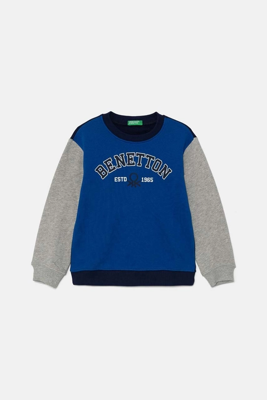 Детская хлопковая кофта United Colors of Benetton хлопок голубой 3J70G10F0.P.Seasonal