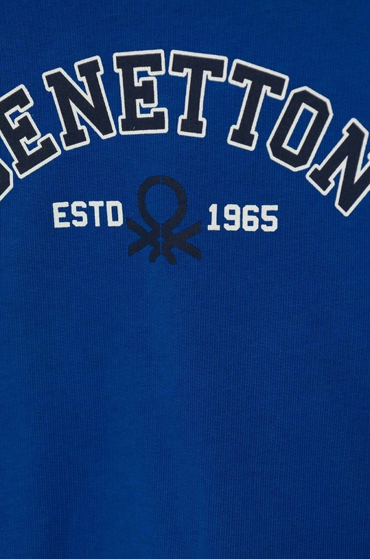 Chłopiec United Colors of Benetton bluza bawełniana dziecięca 3J70G10F0.P.Seasonal niebieski