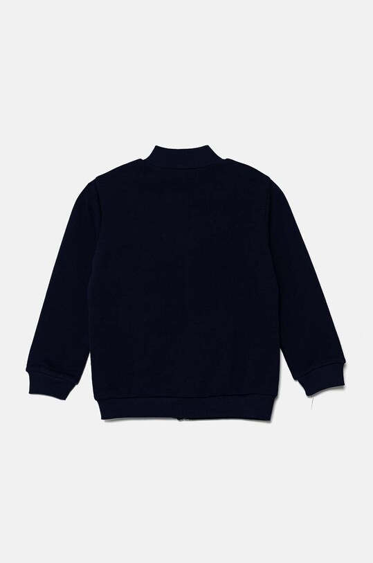 Детская хлопковая кофта United Colors of Benetton 3J70G5033.P.Seasonal тёмно-синий AW24