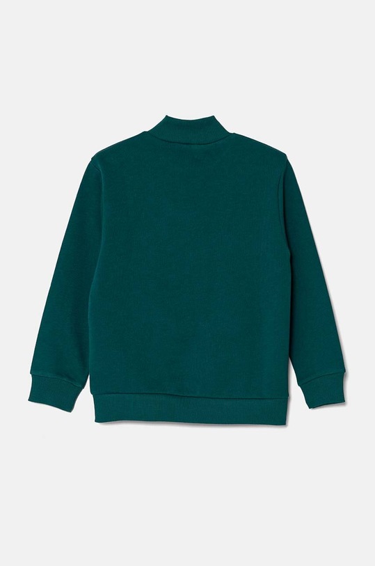 United Colors of Benetton bluza bawełniana dziecięca 3J70G5033.P.Seasonal zielony AW24