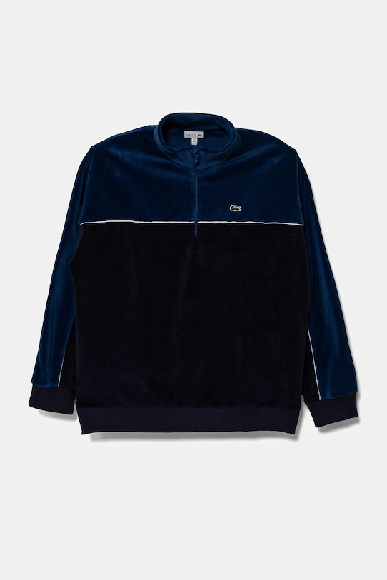 Lacoste bluza dziecięca bez kaptura granatowy SJ2466