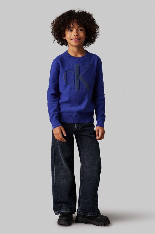 Calvin Klein Jeans sweter dziecięcy IB0IB02152.128.176.9BYH