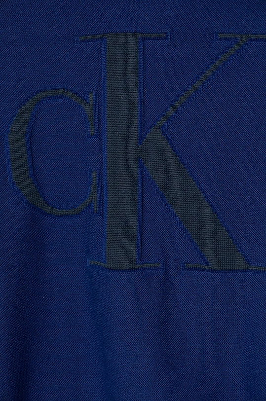 Calvin Klein Jeans sweter dziecięcy granatowy IB0IB02152.128.176.9BYH