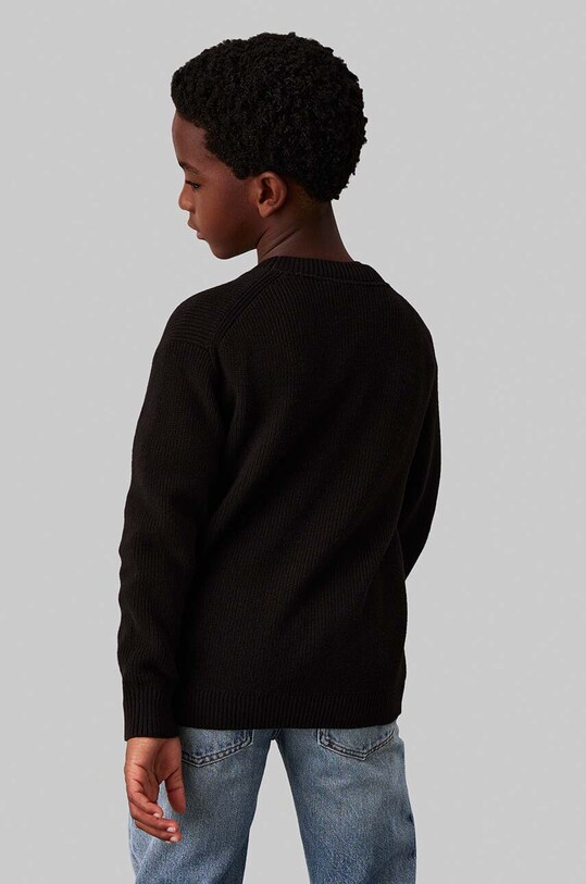 Calvin Klein Jeans sweter bawełniany dziecięcy IB0IB02219.104.116.9BYH
