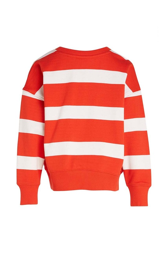 Băieți Calvin Klein Jeans hanorac de bumbac pentru copii IB0IB02206.128.176.9BYH rosu