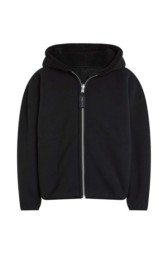 Дитяча кофта Calvin Klein Jeans IB0IB02211.9BYH чорний AW24