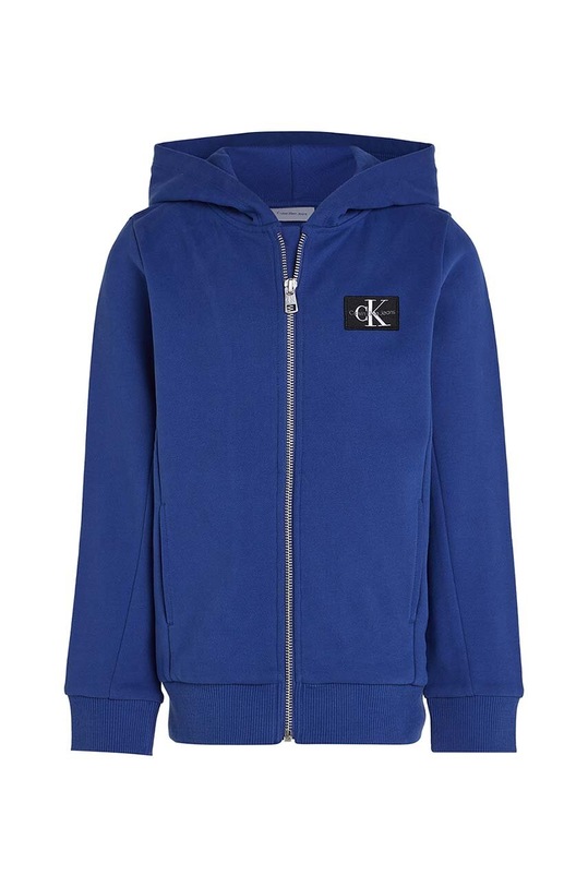 Calvin Klein Jeans bluza bawełniana dziecięca IB0IB02213.104.116.9BYH niebieski AW24