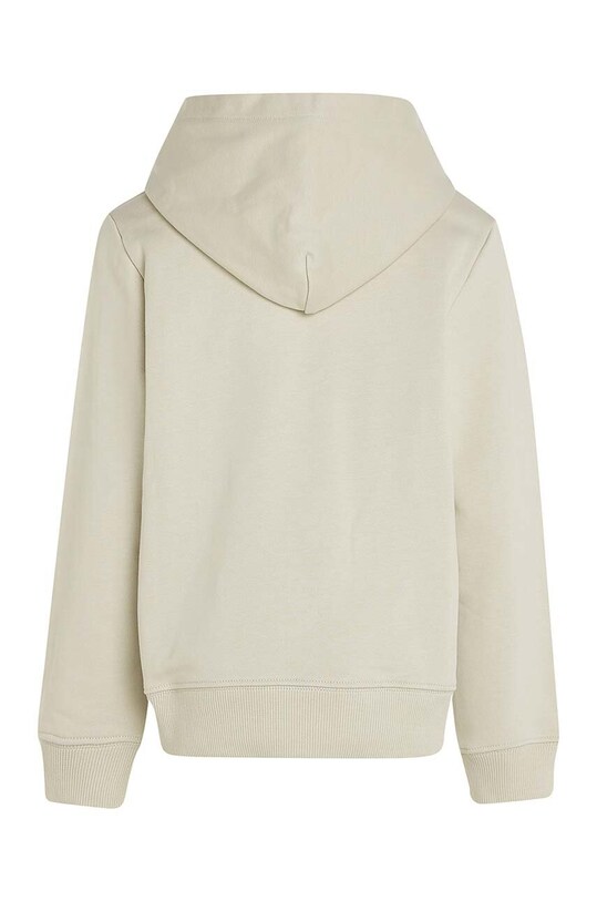 Мальчик Детская хлопковая кофта Calvin Klein Jeans IU0IU00679.104.116.9BYH бежевый