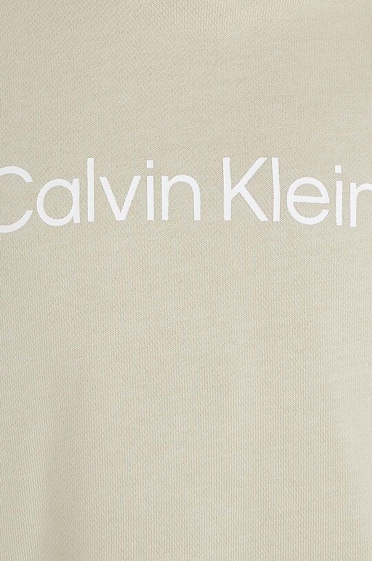 Детская хлопковая кофта Calvin Klein Jeans бежевый IU0IU00679.104.116.9BYH