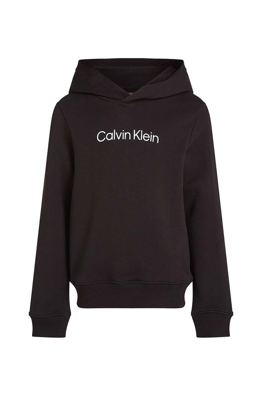 Детская хлопковая кофта Calvin Klein Jeans IU0IU00679.128.176.9BYH чёрный AW24