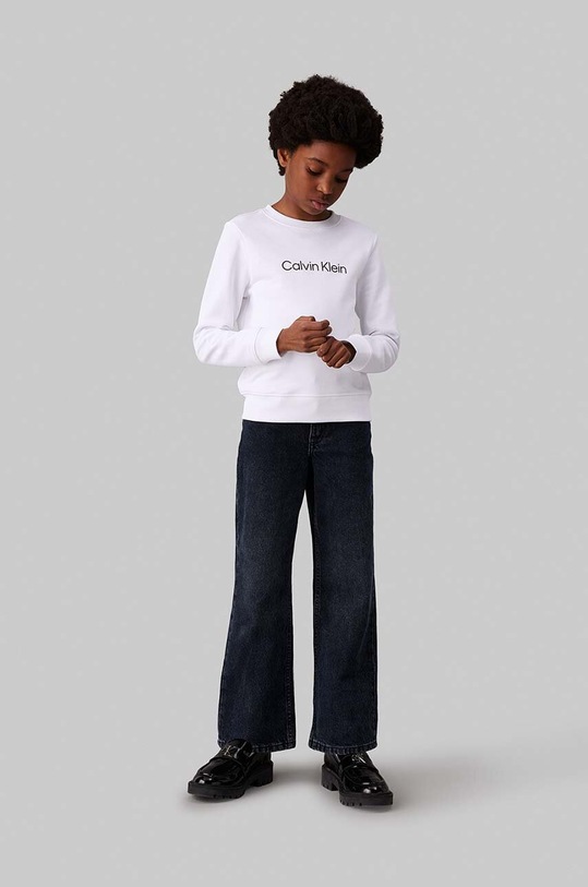 Calvin Klein Jeans bluza bawełniana dziecięca IU0IU00680.104.116.9BYH